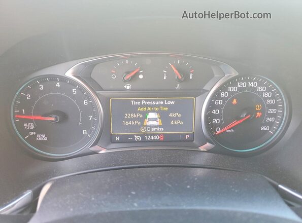 3GNAXXEG9PL217601 2023 CHEVROLET EQUINOX White Вид щитка приладів