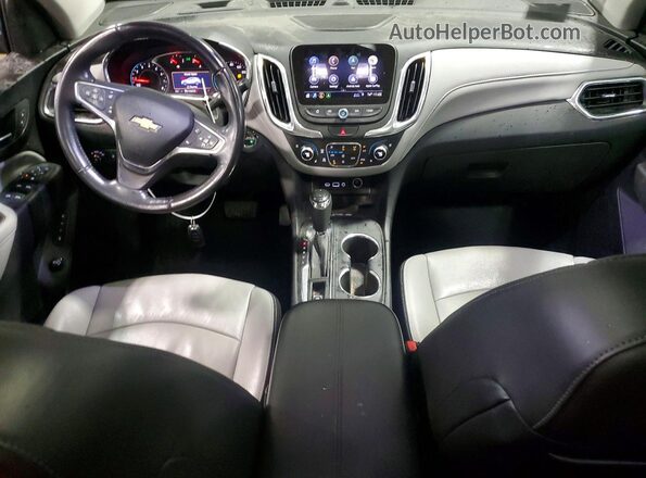 3GNAXXEV2KL389654 2019 CHEVROLET EQUINOX Черный Вид панели приборов