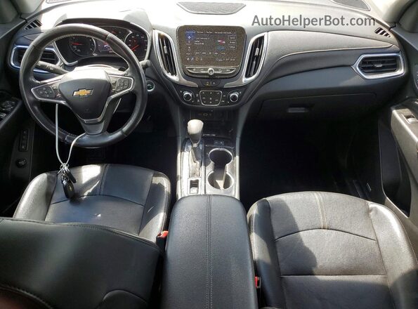 3GNAXXEV3NS104809 2022 CHEVROLET EQUINOX Gray Вид панелі приладів