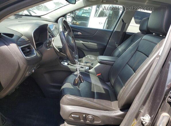 3GNAXXEV3NS104809 2022 CHEVROLET EQUINOX Gray Вид салону спереду