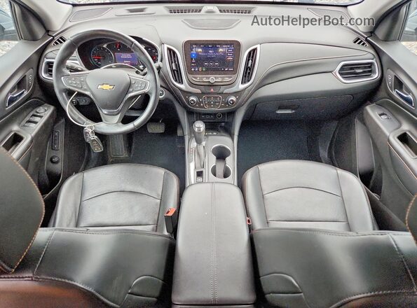 3GNAXYEX1KL106149 2019 CHEVROLET EQUINOX Black Առջևի վահանակի տեսք