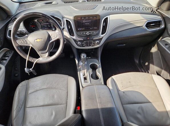 3GNAXYEX1LS524962 2020 CHEVROLET EQUINOX White Առջևի վահանակի տեսք