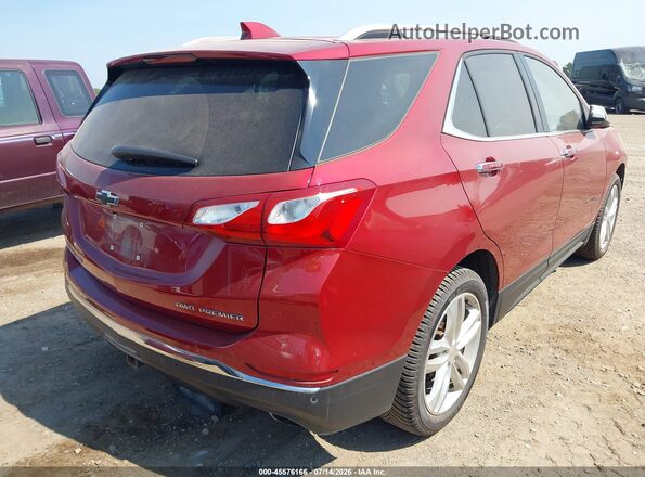 3GNAXYEX6KS633397 2019 CHEVROLET EQUINOX Red Հետևի աջ