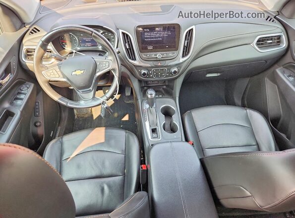 3GNAXYEX8KS614950 2019 CHEVROLET EQUINOX Red Widok deski rozdzielczej