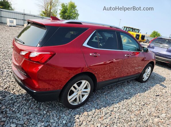 3GNAXYEX8KS614950 2019 CHEVROLET EQUINOX Red Tył prawy