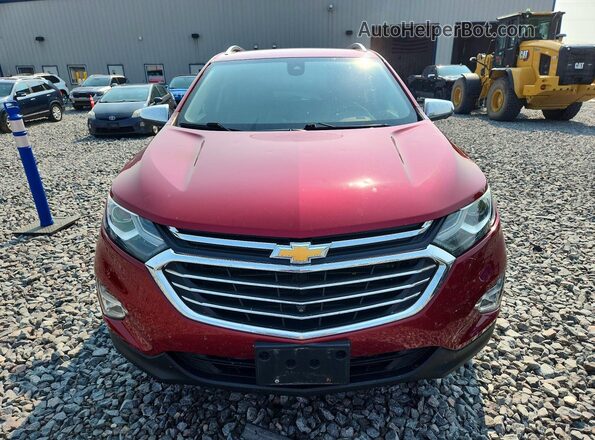 3GNAXYEX8KS614950 2019 CHEVROLET EQUINOX Red Widok z przodu