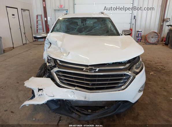3GNAXYEXXKS652177 2019 CHEVROLET EQUINOX White Widok zestawu wskaźników