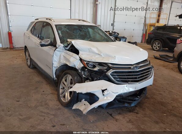 3GNAXYEXXKS652177 2019 CHEVROLET EQUINOX White Widok z przodu