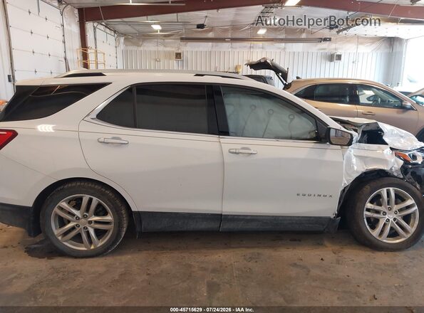 3GNAXYEXXKS652177 2019 CHEVROLET EQUINOX White Widok wnętrza z tyłu