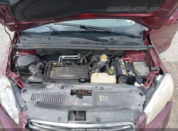 3GNCJKSB0GL244322 2016 CHEVROLET TRAX Red უკანა ხედი
