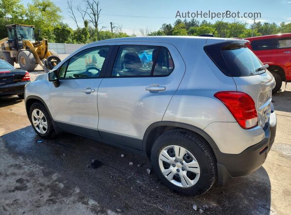 3GNCJKSB0GL256650 2016 CHEVROLET TRAX Серебряный Задняя левая четверть