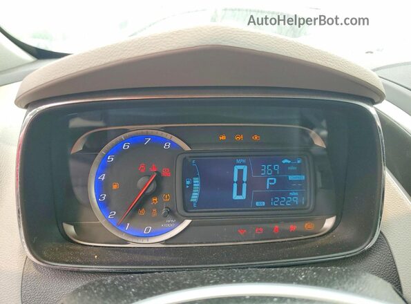 3GNCJKSB0GL275487 2016 CHEVROLET TRAX Gray Instrument cluster view