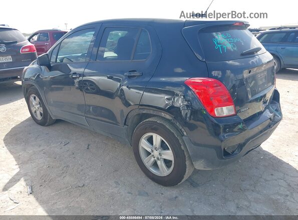 3GNCJKSB2KL339201 2019 CHEVROLET TRAX Black Trasero izquierdo