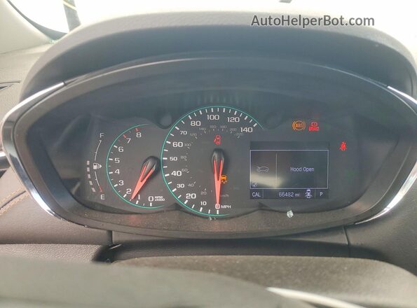 3GNCJKSB2LL149688 2020 CHEVROLET TRAX Серый Вид щитка приборов