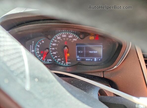 3GNCJKSB2LL285948 2020 CHEVROLET TRAX Silver Widok zestawu wskaźników