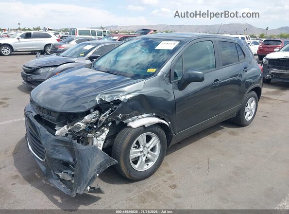 3GNCJKSB3LL222129 2020 CHEVROLET TRAX Gray Przód lewy