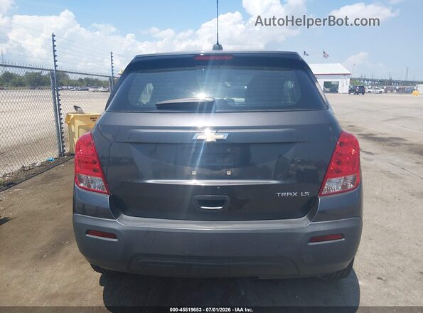 3GNCJKSB4GL277811 2016 CHEVROLET TRAX Gray 