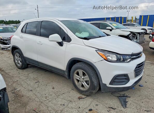 3GNCJKSB4KL385371 2019 CHEVROLET TRAX White Przód prawy
