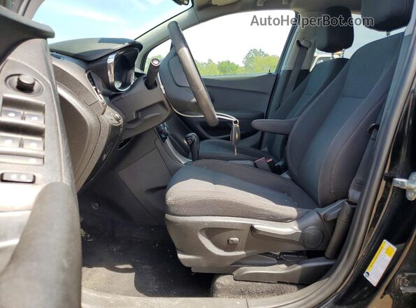 3GNCJKSB4LL115221 2020 CHEVROLET TRAX Black Widok wnętrza z przodu