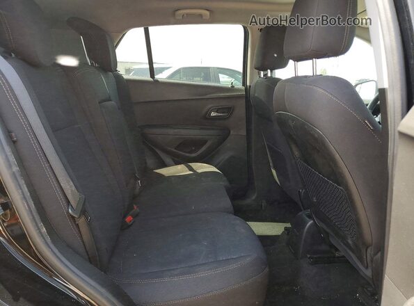 3GNCJKSB4LL115221 2020 CHEVROLET TRAX Black Widok wnętrza z tyłu