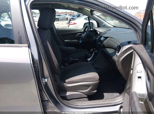 3GNCJKSB4LL272019 2020 CHEVROLET TRAX Gray წინა სალონის ხედი