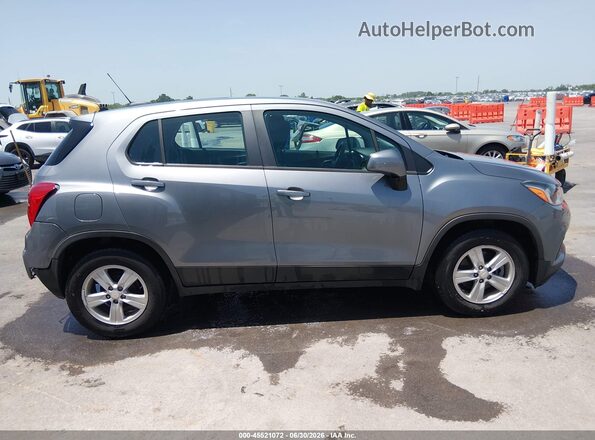 3GNCJKSB4LL272019 2020 CHEVROLET TRAX Gray უკანა სალონის ხედი