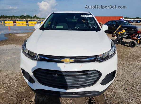 3GNCJKSB5LL148115 2020 CHEVROLET TRAX White Widok z przodu