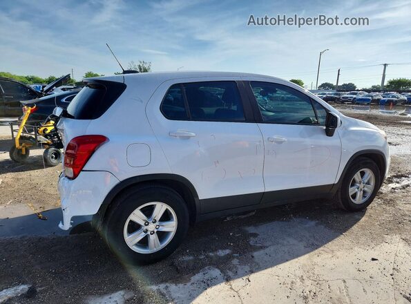 3GNCJKSB5LL148115 2020 CHEVROLET TRAX White Tył prawy