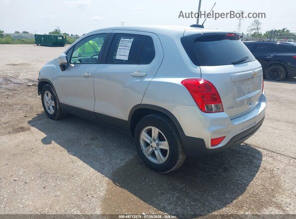 3GNCJKSB5LL209902 2020 CHEVROLET TRAX Silver Trasero izquierdo