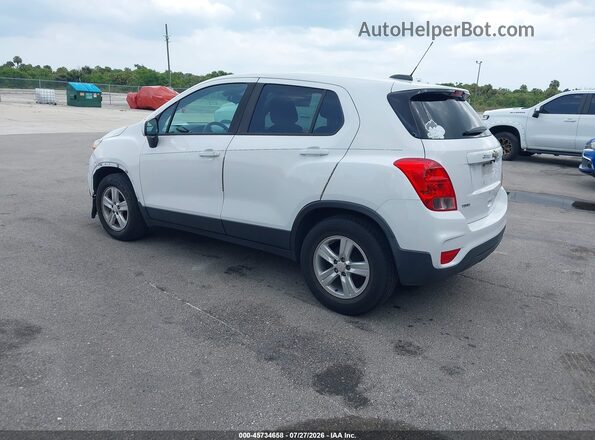 3GNCJKSB6LL150536 2020 CHEVROLET TRAX White უკანა მარცხენა