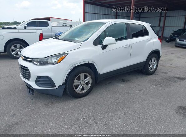 3GNCJKSB6LL150536 2020 CHEVROLET TRAX White წინა მარცხენა ხედი სამი მეოთხედიდან