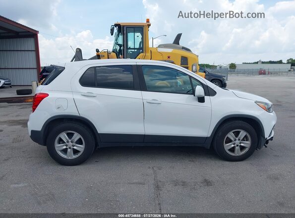 3GNCJKSB6LL150536 2020 CHEVROLET TRAX White უკანა სალონის ხედი