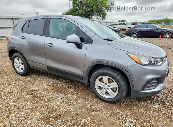 3GNCJKSB6LL221864 2020 CHEVROLET TRAX Gray წინა მარჯვენა