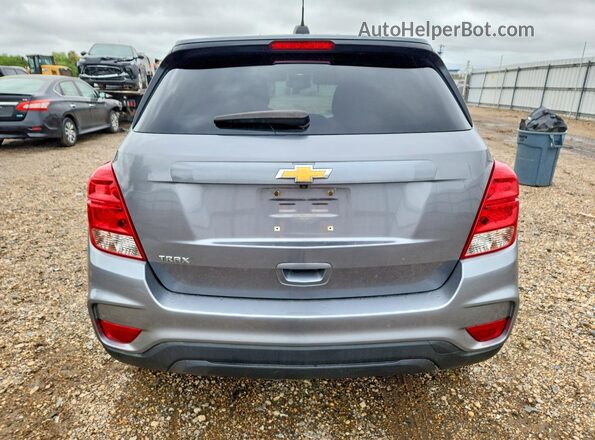 3GNCJKSB6LL221864 2020 CHEVROLET TRAX Gray უკანა ხედი