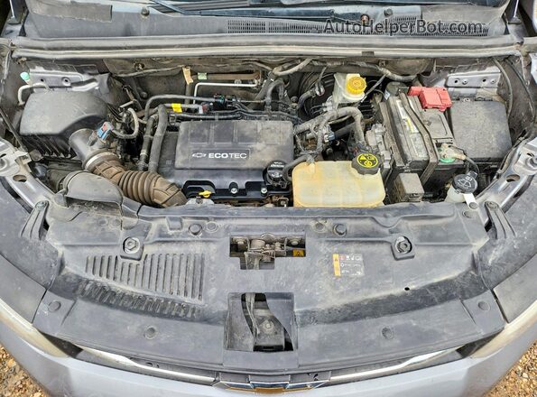 3GNCJKSB6LL221864 2020 CHEVROLET TRAX Gray ძრავის განყოფილების ხედი