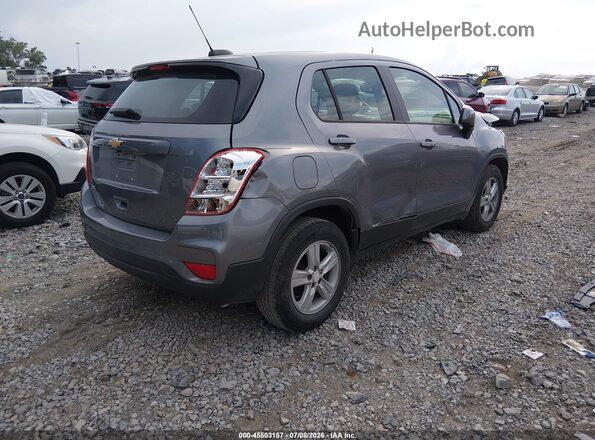 3GNCJKSB7LL166471 2020 CHEVROLET TRAX Gray Rear right
