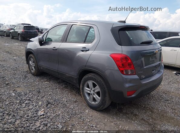 3GNCJKSB7LL166471 2020 CHEVROLET TRAX Gray Rear left