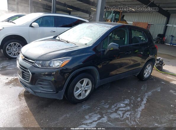 3GNCJKSB7LL173226 2020 CHEVROLET TRAX Black Передня ліва чверть