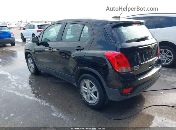 3GNCJKSB7LL173226 2020 CHEVROLET TRAX Black Задня ліва чверть