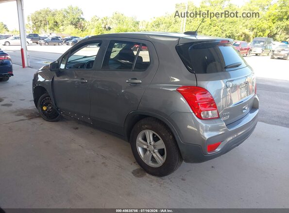 3GNCJKSB7LL292443 2020 CHEVROLET TRAX Gray Tył lewy