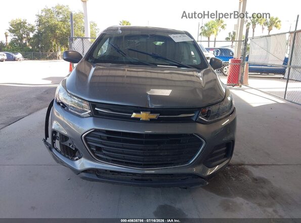 3GNCJKSB7LL292443 2020 CHEVROLET TRAX Gray Widok wnętrza z tyłu