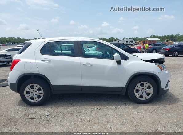 3GNCJKSB8KL139357 2019 CHEVROLET TRAX White Սալոնի հետևի տեսք