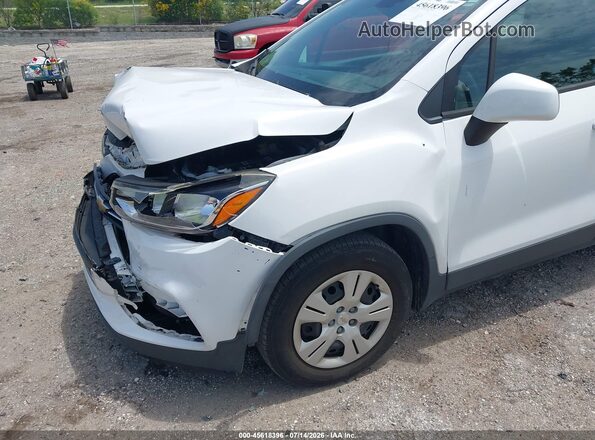 3GNCJKSB8KL139357 2019 CHEVROLET TRAX White Դիմացի տեսք