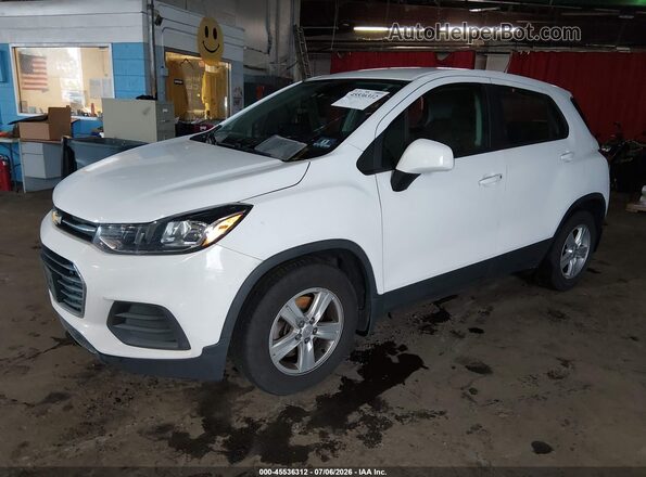 3GNCJKSB8LL110913 2020 CHEVROLET TRAX White Vista tres cuartos delantera izquierda