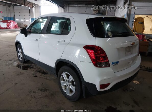 3GNCJKSB8LL110913 2020 CHEVROLET TRAX White Trasero izquierdo