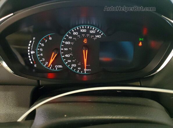 3GNCJKSB8LL152126 2020 CHEVROLET TRAX Gray Widok zestawu wskaźników