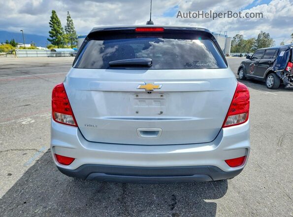 3GNCJKSB8LL299336 2020 CHEVROLET TRAX Silver უკანა ხედი