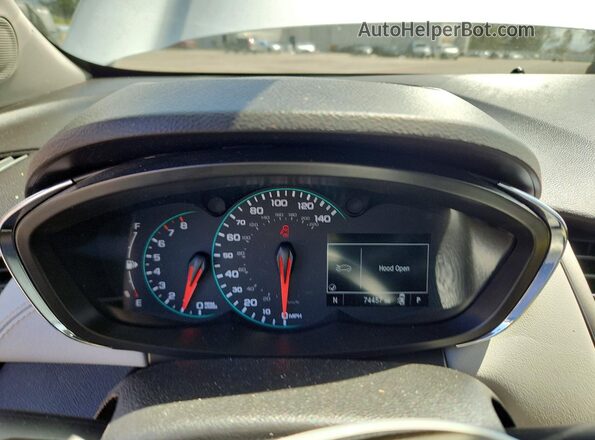 3GNCJKSB8LL299336 2020 CHEVROLET TRAX Silver ხელსაწყოთა პანელის ხედი