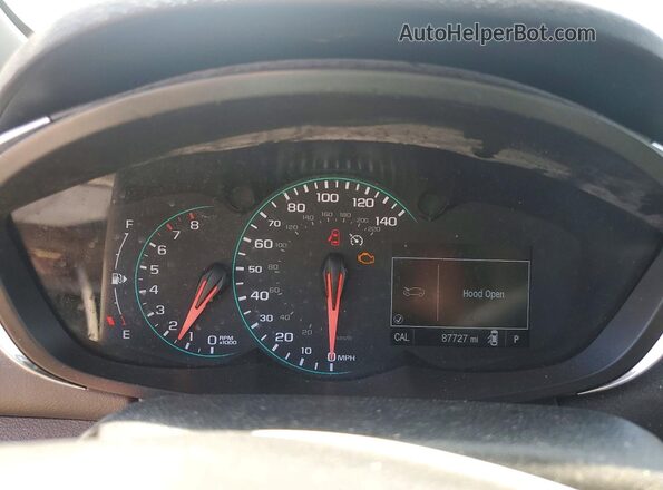3GNCJKSB8LL334375 2020 CHEVROLET TRAX Blue ხელსაწყოთა პანელის ხედი