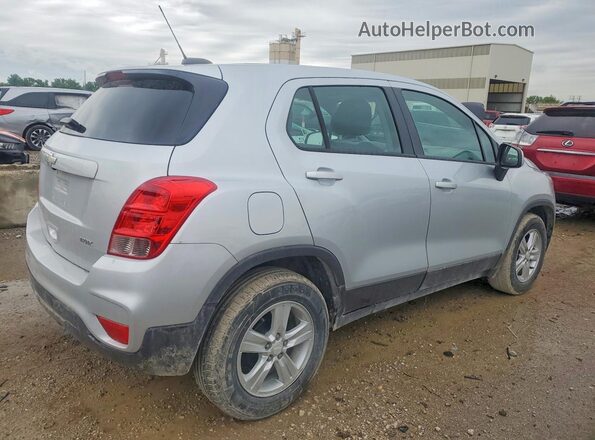 3GNCJKSB8LL341875 2020 CHEVROLET TRAX Silver Rear right